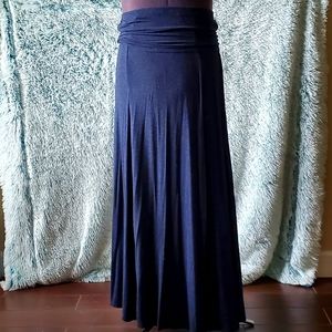 Gray Maxi Skirt SZ M